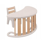 3in1 Montessori rinkinys vaikams - supynės + stalvir&scaron;is / staliukas + kėdutė, smėlio