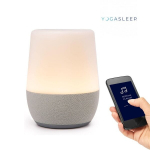 Baltojo triuk&scaron;mo aparatas &ndash; garso kolonėlė su naktine &scaron;viesa Yogasleep Duet