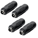 4vnt DC jungčių adapteriai 5.5x2.1mm, moteri&scaron;ki