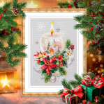 Siuvinėjimo rinkinys Magic Needle "Сhristmas Candle" 540-231