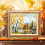 Siuvinėjimo rinkinys Magic Needle "Golden October" 70-02