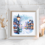Siuvinėjimo rinkinys Magic Needle "Snow in the City" 70-35