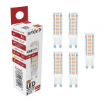 LED lemputė Avide, 4.2W G9 3000K 5 vnt