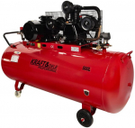 Oro kompresorius su alyvos siurbliu KD1413, 500L / 3 stūmokliai / 400 V, 1960 l/min 10,8 kW
