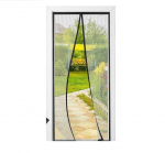 design4door magnetinis tinklelis nuo uodų durims 85&times;195 cm, juodas