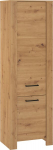 Svetainės spintelė Meblocross Slide Sli-01 2D, ruda