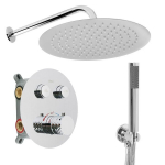 Potinkinis Du&scaron;o Komplektas Rea Lungo Diamond Thermostat Chrome 36X19X22,5CM