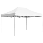 Pop-up profesionali i&scaron;skleidžiama proginė palapinė, 4,5x3m, balta