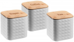 Birių produktų indų rinkinys Klausberg, balta
