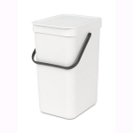 Brabantia &scaron;iuk&scaron;liadėžė, 12 l, balta