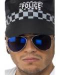 Akiniai policininko mėlyni