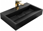 Praustuvas REA Goya Black mat 60 cm