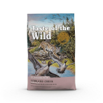 Taste of the Wild Lowland Creek sausas begrūdis kačių maistas su putpeliena ir antiena, 2 kg
