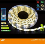 LED juosta RGB + W 3 m su nuotolinio valdymo pulteliu