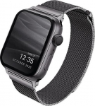 Unikalus Nerūdijančio Plieno Apyrankė Apple Watch Serijai 1 2 3 4 5 6 7 8 9 Se Grafitas