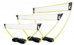 Tinklinio, teniso ir badmintono tinklo sistema &bdquo;Hammer 3in1&ldquo;