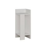 Naktinis staliukas Kalune Design K855(I), 60 cm, baltas