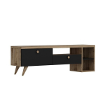 TV staliukas Kalune Design 382(III), 150 cm, juodas/rudas