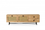 TV staliukas Kalune Design 854(III), 180 cm, smėlio spalvos