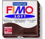 Modelinas Fimo Soft &scaron;okoladinis(Chocolate) 56g