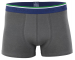 Bambukiniai apatiniai vyrams Clark Crown 1015 Bamboo Boxershort hipster, pilki