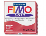 Modelinas Fimo Soft vy&scaron;ninis(Cherry red) 56g
