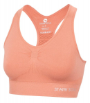 Sportinė liemenėlė moterims Stark Soul&reg; seamless microfiber sport bustier, oranžinė