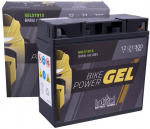 Akumuliatorius motociklams intAct Battery-Power GEL GEL12-19 12V 21Ah c20 300A