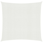 Uždanga nuo saulės, baltos spalvos, 7x7m, HDPE, 160g/m&sup2;