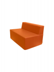 Sofa Wood Garden New Torino 117 Eco, oranžinė