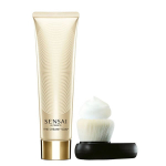Rinkinys Sensai Kanebo Sensai Ultimate: kreminis muilas 125 ml + &scaron;epetėlis