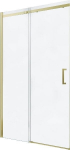 Stumdomos du&scaron;o durys Mexen Omega, 8 mm, 100,110,120,130,140x190 cm, gold