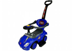 Paspiriama ma&scaron;inėlė-stumdukas Mega Car 3in1, mėlyna