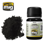 AMMO MIG - Pigmentas BLACK, 35ml, 3001