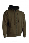 Megztinis su gobtuvu Hooded Unisex, chaki