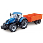 Traktorius New Holland T7.315 su priekaba Bburago