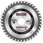 Kreator Krt020436 diskinis pjūklas medienai, 235mm, 40 dantų