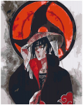 Pie&scaron;imo rinkinys Itachi Uchiha , 40x50