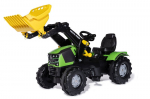 Traktorius su vežimėliu rollyFarmtrac Deutz-Fahr 5125