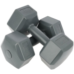 Svarmenų rinkinys Eb Fit, 2x4kg, pilkas
