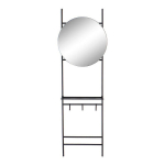 Rank&scaron;luosčių Kabykla DKD Home Decor Metalinis Veidrodis (60 x 15 x 180 cm)
