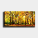 Reprodukcija ant drobės Mi&scaron;kas, 30x80 cm