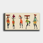 Reprodukcija ant drobės Moterys, 30x80 cm