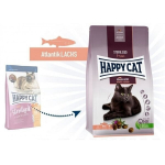 Happy Cat maistas sterilizuotoms katėms su la&scaron;i&scaron;a Sterilised Atlantik Lachs, 4 kg