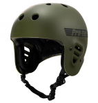 &Scaron;almas Pro-Tec Helmet Full Cut Matte Olive