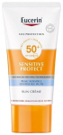 Apsauginis kremas nuo saulės Eucerin Sun Sensitive Protect Creme SPF50+, 50 ml