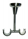 Lubinis metalinis karnizo laikiklis 25mm+19mm