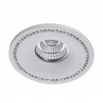 Azzardo įmontuojamas &scaron;viestuvas Simon Round White