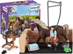 Figurėlių rinkinys Schleich Arklio plovykla su Emily ir Luna
