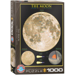 Dėlionė Eurographics, 6000-1007, The Moon, 1000 d.